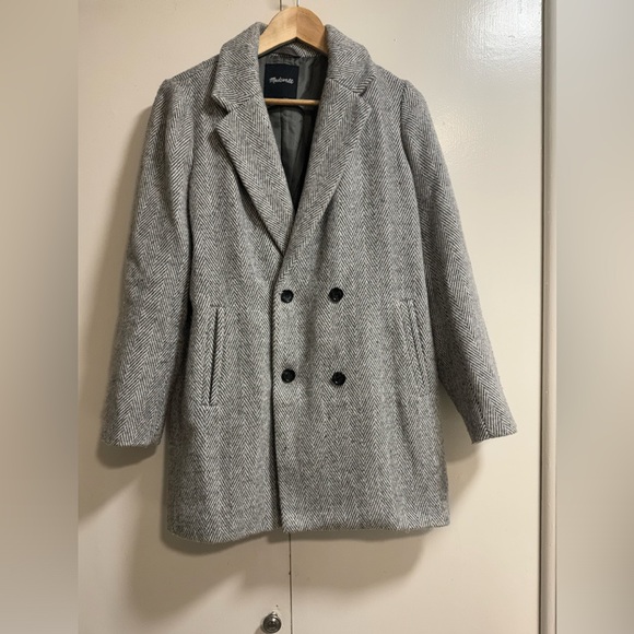 Madewell Herringbone Blazer Coat - Picture 2 of 8